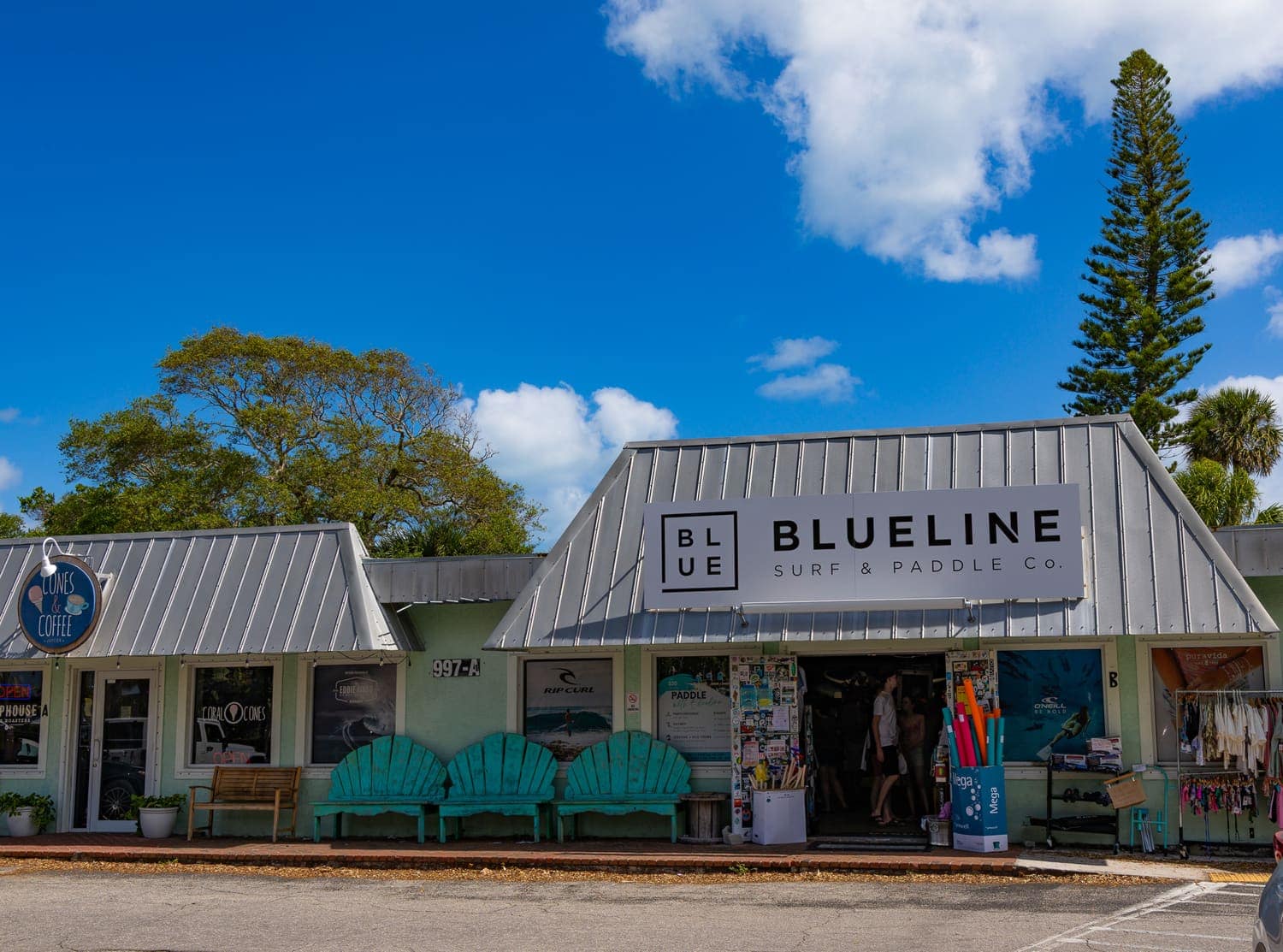 Blueline Surf & Paddle Co shop in Jupiter
